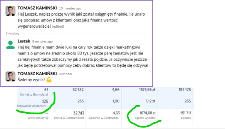 Realne rozmowy klientów po kampanii